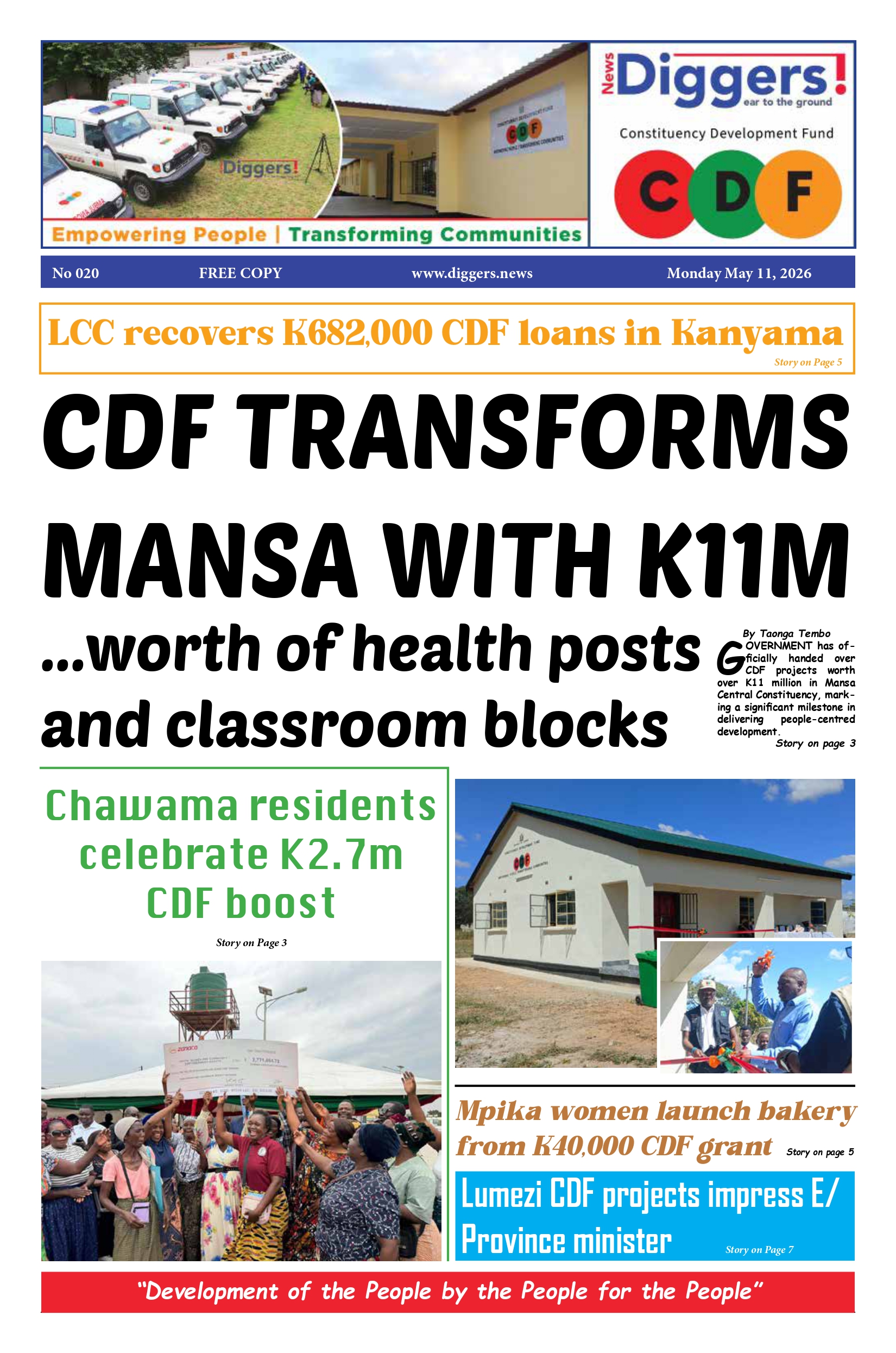 CDF Edition 020 Monday May 11, 2026