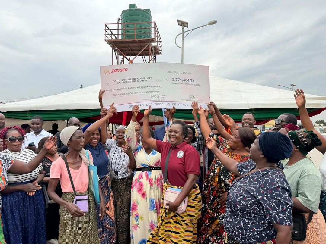 Chawama residents celebrate K2.7m CDF boost