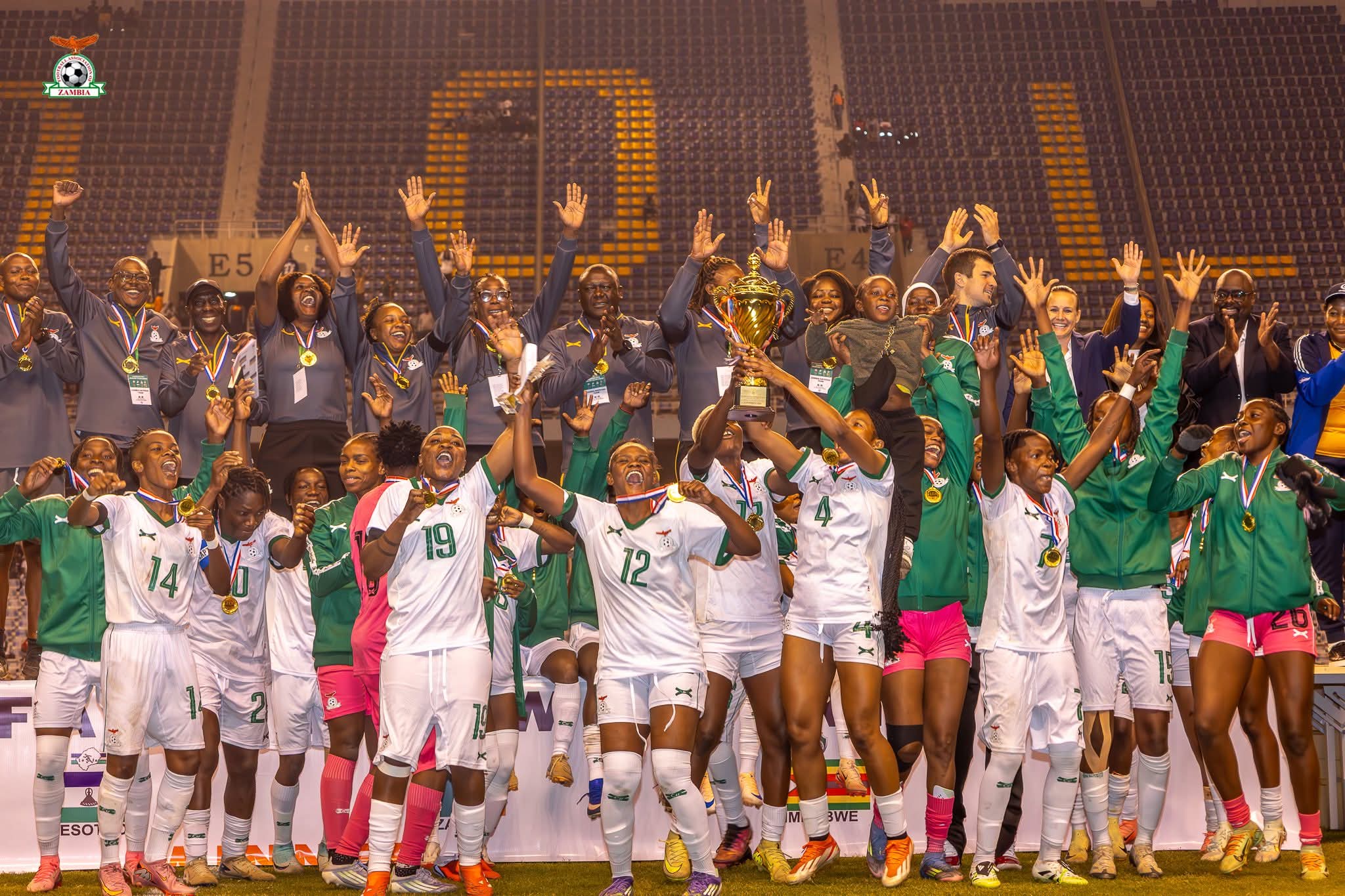 Häuptle hails Copper Queens’ stability after Zimba