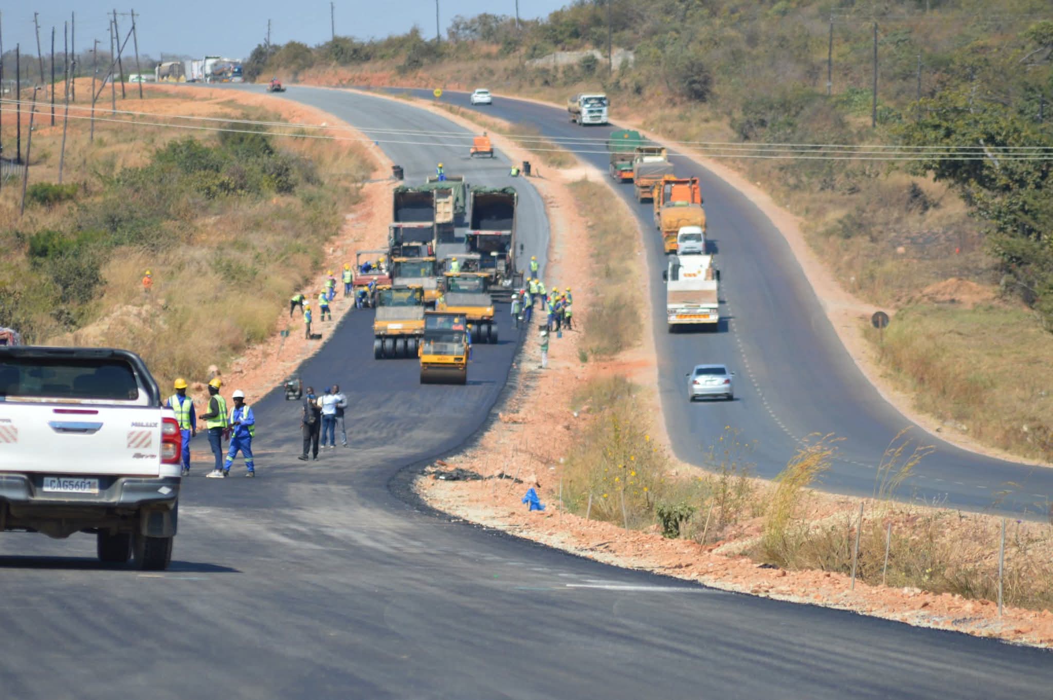 Lusaka-Ndola Dual Carriageway roadworks reach 78%