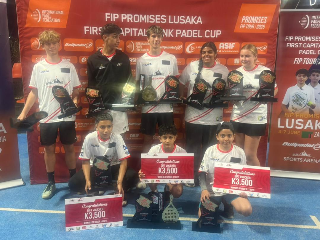 SOUTH Africa dominated the International Padel Federation (FIP) Promises tournament