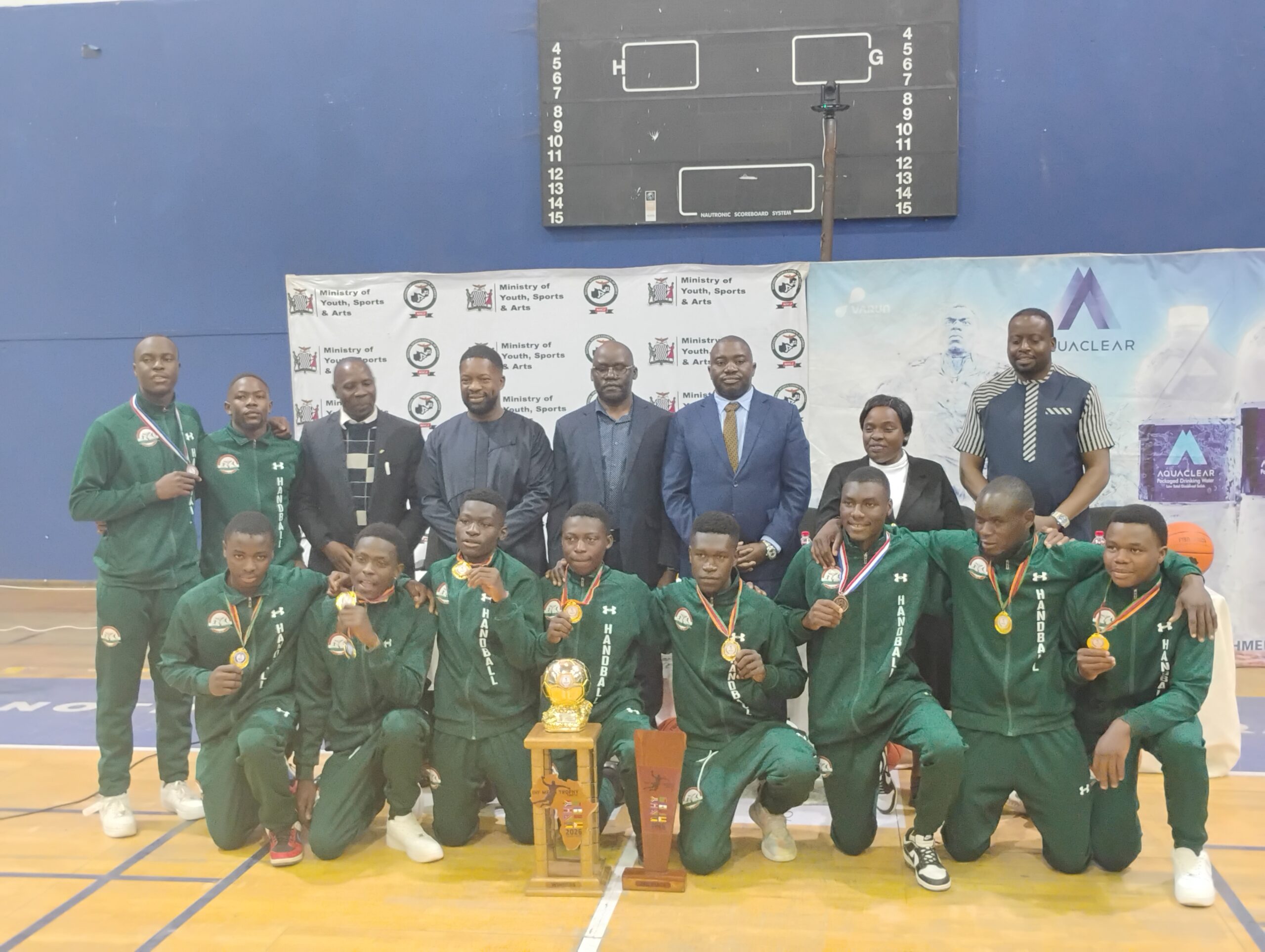 Zambia celebrate 155 sports medals at mid year