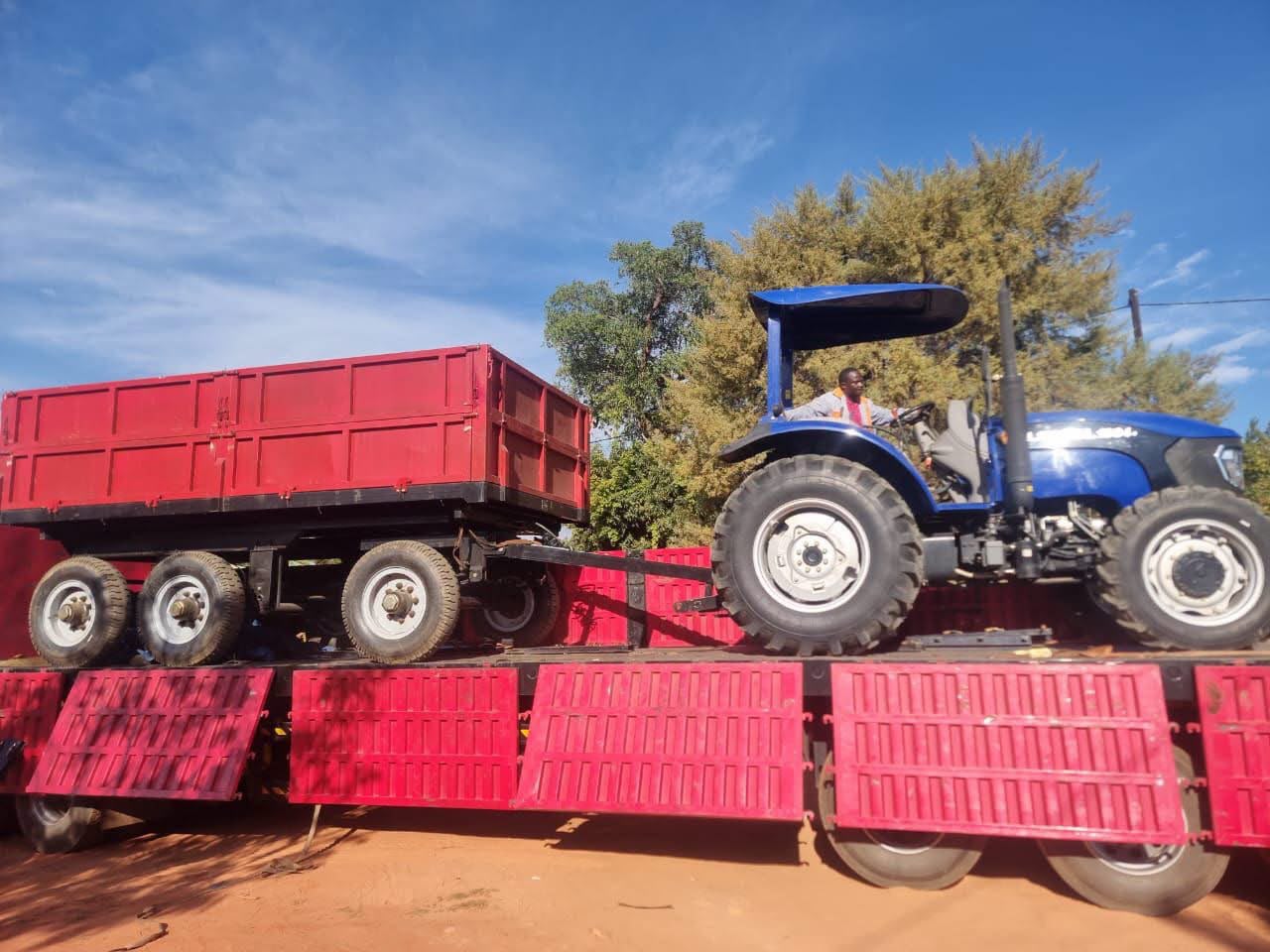 Isoka Town Council acquires multi-purpose tractor for road maintenance