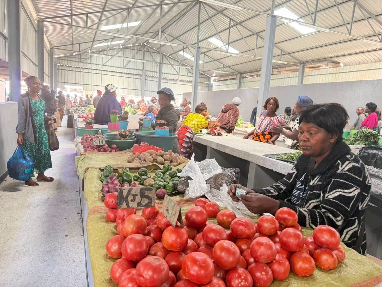 166 traders get spaces at new Chingola market
