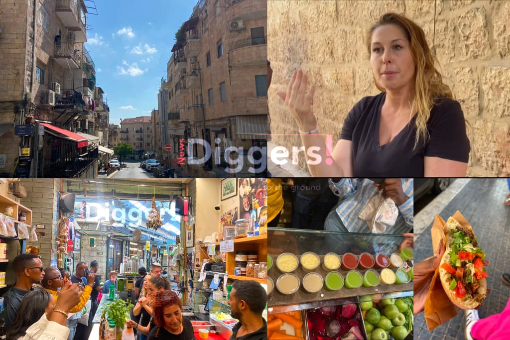 Not just holy sites: Jerusalem is also known for its 24/7 food market