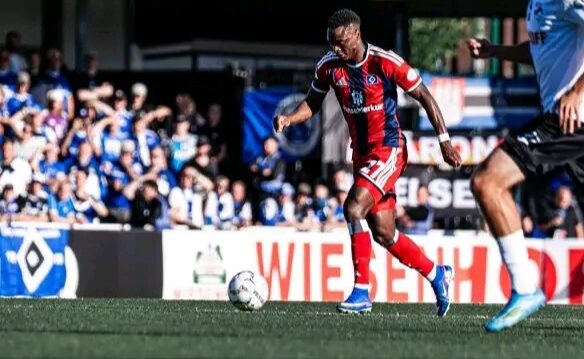 Zambian forward Daka sets up goal on debut for Hamburger SV in 3-0 win