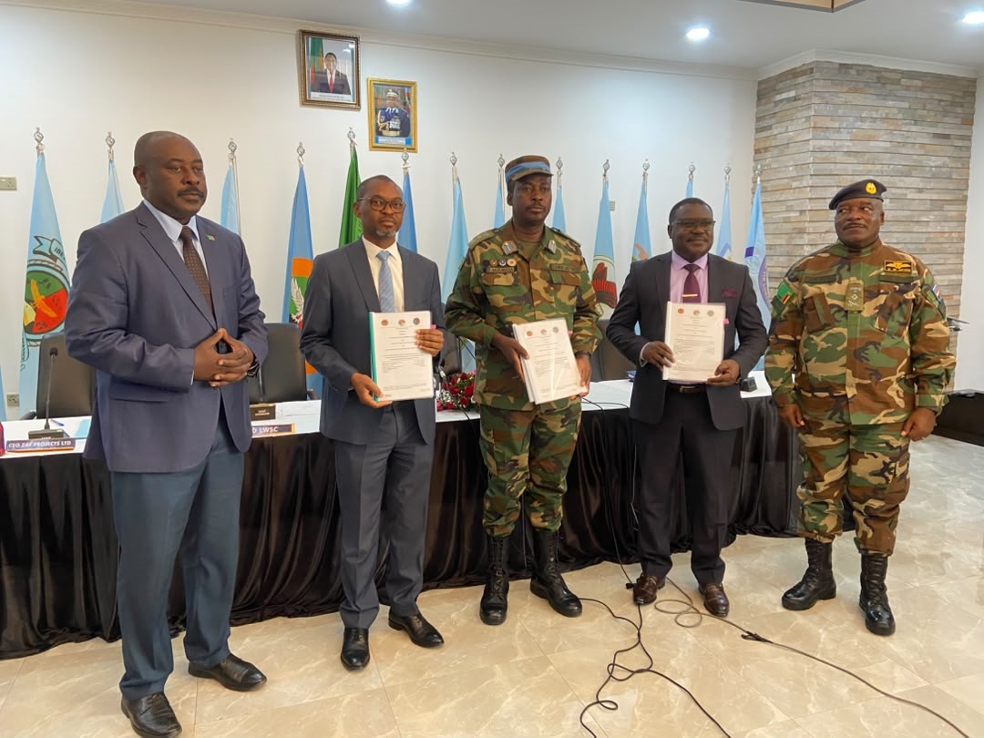 ZAF, NAPSA sign contract for K150m water project