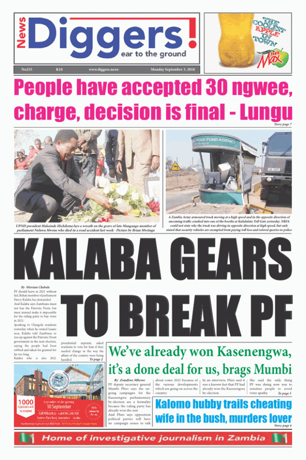 P1 Kalaba gears to break PF